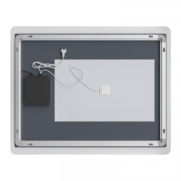 Дзеркало Mixxus Premium OLIVARY MR19-100x80-Reverse з Led Touch, Anti-fog, димером (3-6,5kK) (MP6629)