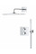 Душевая система скрытого монтажа с термостатом Grohe Grohtherm (34870000)