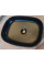 Раковина накладна Mixxus Premium BEVEL-0103 BLACK 510х370х120mm (MP6520)