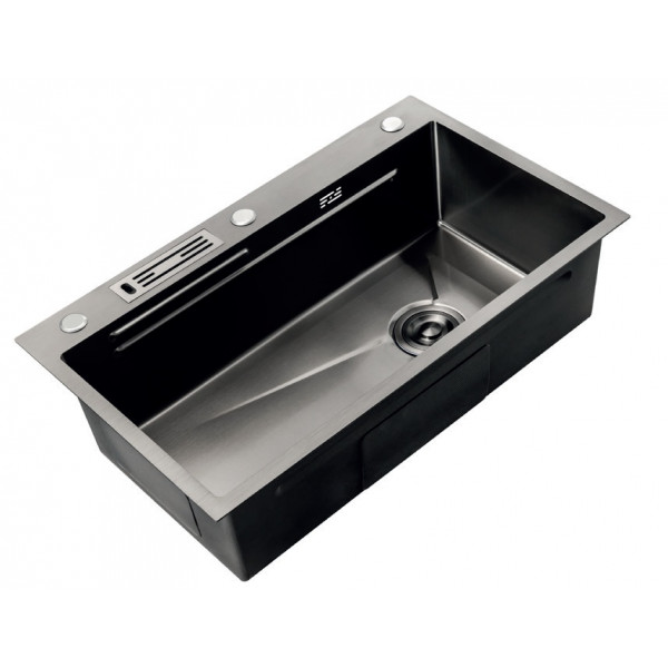 Мийка Mixxus Premium MH7545-SET-05 NANO-BLACK (3.0/0.8) комплект (графіт) (MX9632)