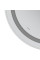 Дзеркало Mixxus Premium ELLIPSE MV05-80x70-Reverse WHITE з Led Touch, Anti-fog, димером (3-6,5kK) (MP6645)