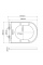 Унитаз подвесной Mixxus Premium Ellipse-0308-T3 490x360x360mm система смыва Tornado 3.0 (MP6676)
