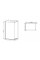 Душова перегородка Mixxus Premium FLAT SP02-90x200-TR Black Walk-In прозоре скло 8мм (MI6855)