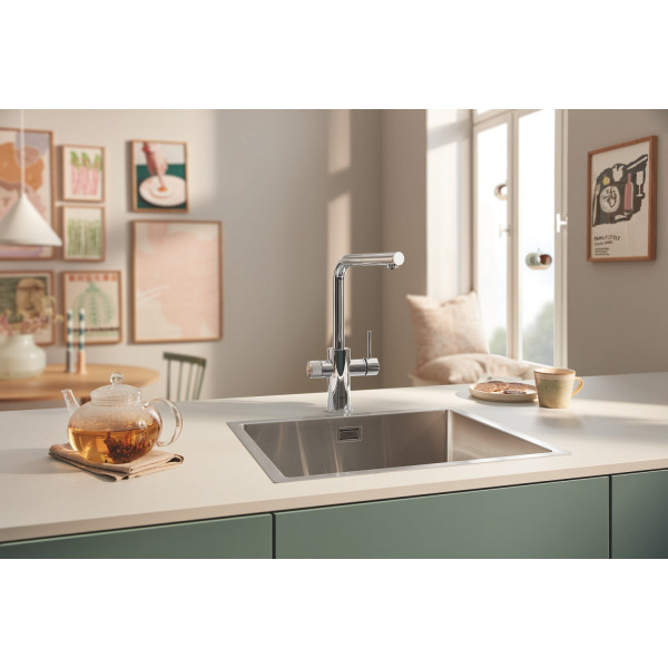 Смеситель для кухни для подачи технической и фильтрованной воды Grohe Blue Pure Minta (30590000)