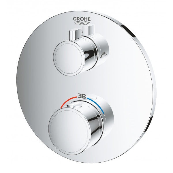 Термостат скрытого монтажа на 2 потребителя Grohe Grohtherm Convent. Concealed (24077000)