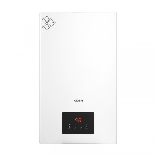 Котел електричний одноконтурний KOER KWH.E0124 WHITE 24 кВт колір білий (KR5563)