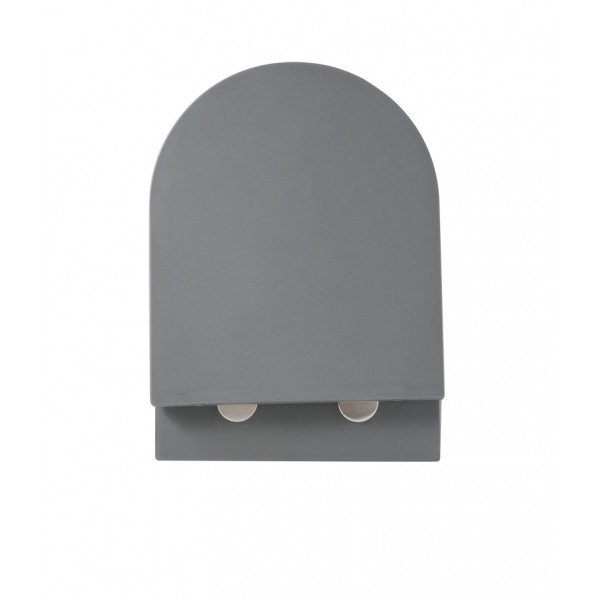 Комплект: Mixxus Premium Ellipse-SET-2101 Gray (в 2 ящ) Унітаз система змиву Tornado 3.0+ Інсталяція Koer KT-0404 + панель KT-0604-07 Gun Gray (MP6668)