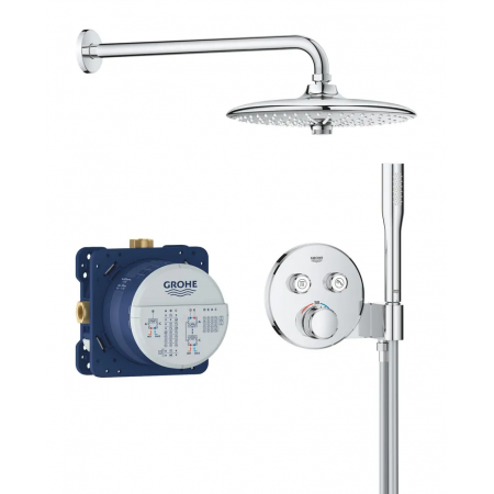 Скрытая душевая система с Euphoria 260 Grohe Grohtherm SmartControl (34867000)