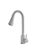Смеситель для кухни MIXXUS SUS-011-T REFL.GRAY с силиконовым изливом из нерж. стали SUS304, излив серый (MI8227)