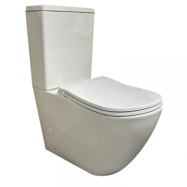 Чаша унитаза-компакта Koer TT-0201-T3 Bowl 430x390x675 без сидения Tornado 3.0 (MI8364)