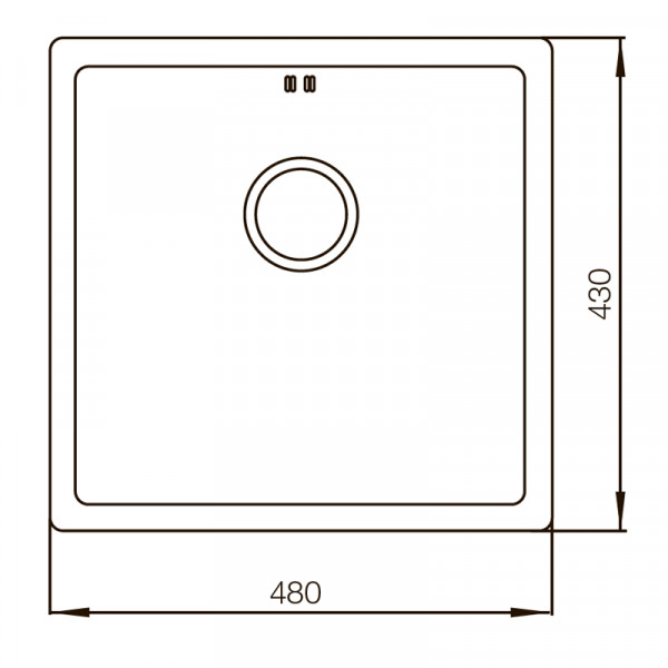 Мийка Mixxus MX4843-220x1.0-Satin (MX0556)