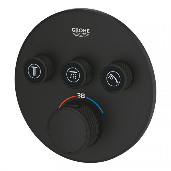 Термостат скрытого монтажа на 3 выхода Grohe Grohtherm SmartControl (29508KF0)