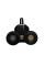 Ролики для душових кабін подвійні колеса MIXXUS PREMIUM ROLLERS SCP02-1 BLACK нижні (23mm для DIVERSE SC01,SC02,SD01) (MI7164)