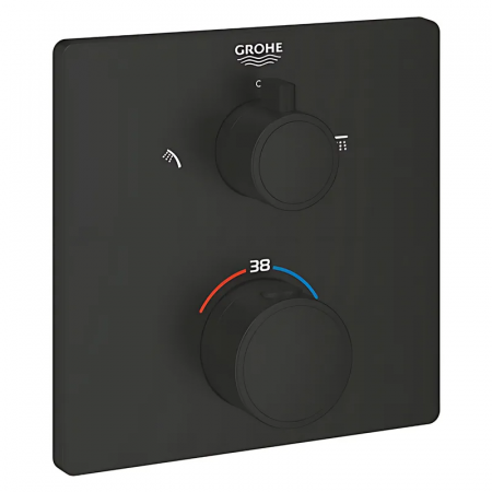Термостат для душа Grohe Grohtherm с переключателем на 2 положения верхний/ручной душ (1022092430)