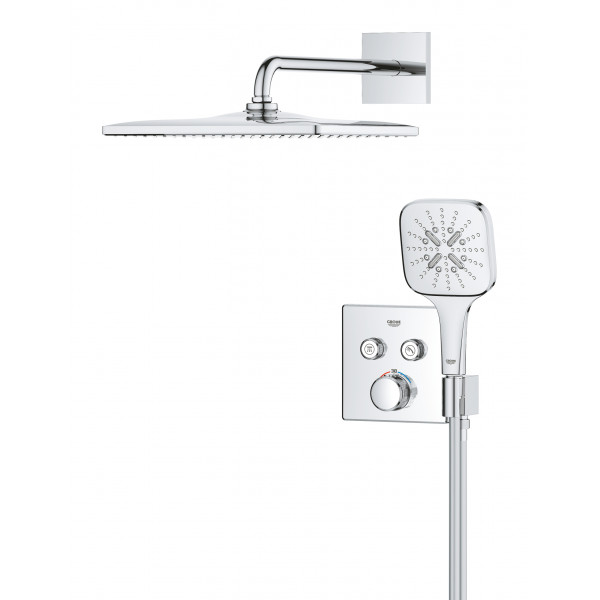 Душевая система скрытого монтажа с термостатом Grohe Grohtherm SmartControl (34865000)