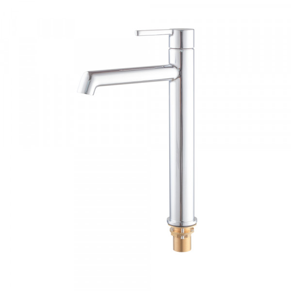 Змішувач для умивальника високий Koer KB-11029-01 Колір хром (KR5479)