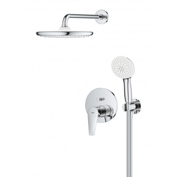 Скрытая душевая система Grohe BauEdge с Tempesta 250 (25290000)