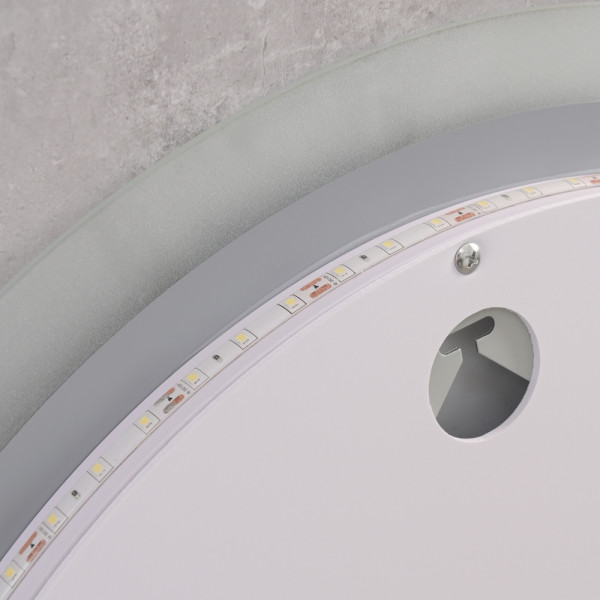 Дзеркало Mixxus PLAIN MC10-80 з Led Touch, Anti-fog, димером, регулятором яскравості, годинником (MI6932)
