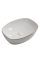 Раковина накладна Mixxus Premium DIVERSE-0109 EDGE GOLD 500х380х140mm (MP6548)