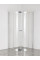Душова кабіна без піддону Mixxus PLAIN SC01-90x90x185-TR CHROME прозоре скло 4мм (MI6899)