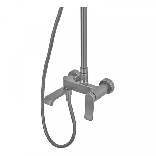 Душова колона зі змішувачем Mixxus Premium DALI 009-J Graphite (MI6760)