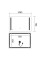 Дзеркало Mixxus Premium LINES MR18-100x70-Reverse з Led Touch, Anti-fog, димером, регулятором яскравості (MP6627)