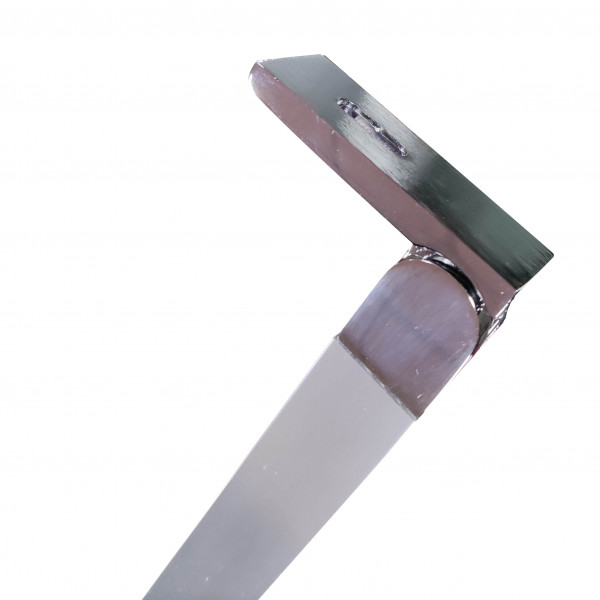 Дверь в нишу Koer SR SD04-100x200-TR-01 прозрачное стекло Easy Clean 10мм, хром (KR5386)