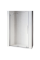 Двері у нішу Walk-In розсувні Koer SR SD07-120x200-R-TR-01 прозоре скло Easy Clean 8мм Хром (KR5773)
