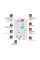 Газова колонка MIXXUS GWH-0110 BASIC WHITE димохідна 10 л/хв (колір білий) (WH0022)