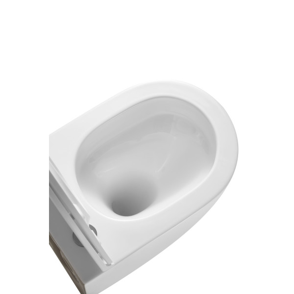 Унітаз підвісний Mixxus Premium Ellipse-0303-T3 520x365x360mm, система змиву Tornado 3.0 (MP6465)