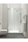 Двері в нішу Koer SR SD01-120x200-TR-02 прозоре скло Easy Clean 8мм, нікель (KR5379)