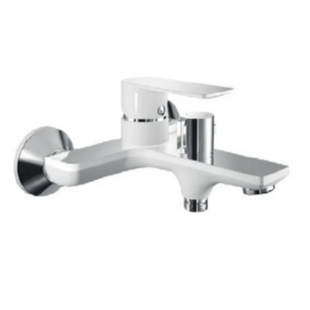 Смеситель для ванны HAIBA ALEX 009 EURO WHITE-CHROME (HB9568)