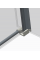Бічна стінка до кабіни Koer SR SW01-90x200-TR-07 прозоре скло Easy Clean 8мм, графіт (KR5382)
