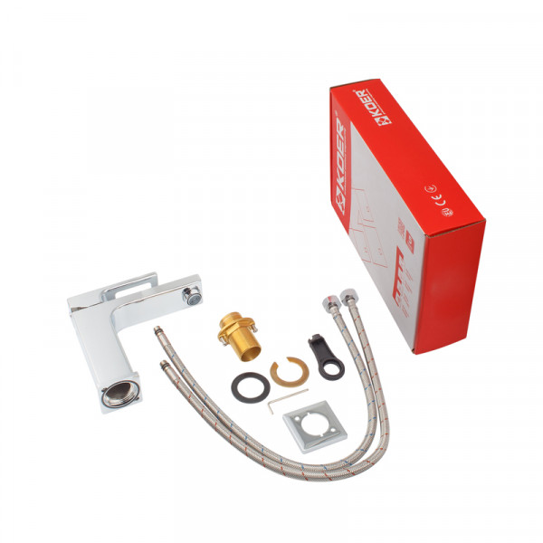 Змішувач для умивальника KOER KB-10009-01 (Колір хром) (KR3498)