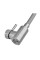 Смеситель для кухни MIXXUS SUS-011-T REFL.GRAY с силиконовым изливом из нерж. стали SUS304, излив серый (MI8227)