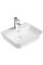 Умивальник накладний керамічний Mixxus Premium Bevel-0201 з переливом 485x410x125mm (MP6480)