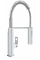 Смеситель для кухни с гибким изливом Grohe Eurocube (31395000)