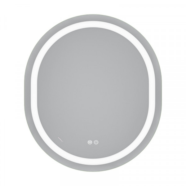 Дзеркало Mixxus Premium ELLIPSE MV05-80x70-Reverse з Led Touch, Anti-fog, димером (3-6,5kK) (MP6643)