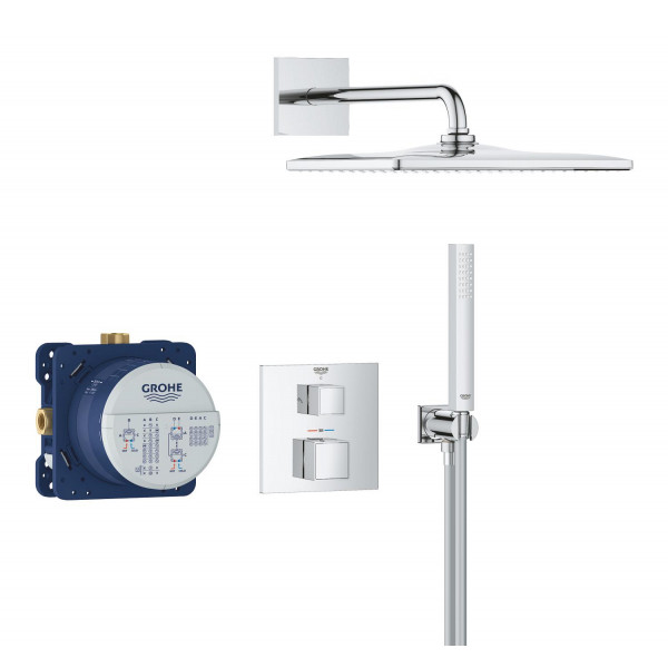 Душевая система скрытого монтажа Grohe Grohtherm Cube (34868000)