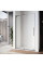 Двері у нішу Walk-In розсувні Koer SR SD07-120x200-R-TR-07 прозоре скло Easy Clean 8мм Графіт (KR5775)