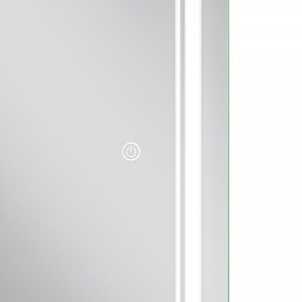 Дзеркало Mixxus Premium QUADRO MR20-90x70-Reverse з Led Touch, Anti-fog, димером, регулятором яскравості (MP6621)