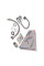 Смеситель для кухни MIXXUS SUS-011-T REFL.GRAY с силиконовым изливом из нерж. стали SUS304, излив серый (MI8227)