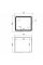 Дзеркало Mixxus WARM MR12-80x70-Reverse з Led Touch, Anti-fog, димером, регулятором яскравості (MI6936)