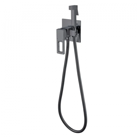 Смеситель для гигиенического душа KOER KB-23009-07 (Цвет графит) (KR5983)