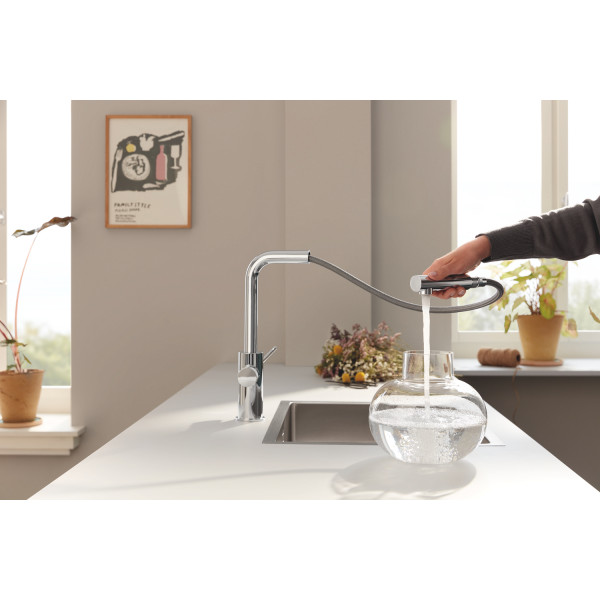 Смеситель для кухни для подачи технической и фильтрованной воды Grohe Blue Pure Minta (30590000)