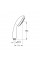 Ручной душ, 3 режима струи Grohe New Tempesta Classic (28419002)