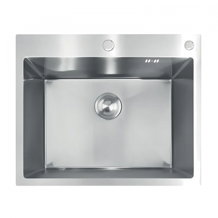 Мойка из нержавеющей стали MIXXUS MH6050 DECOR SS COLOR (MH6050 DECOR NANO-SILVER) (3.0/0.8) цвет нержавейка (MI7043)