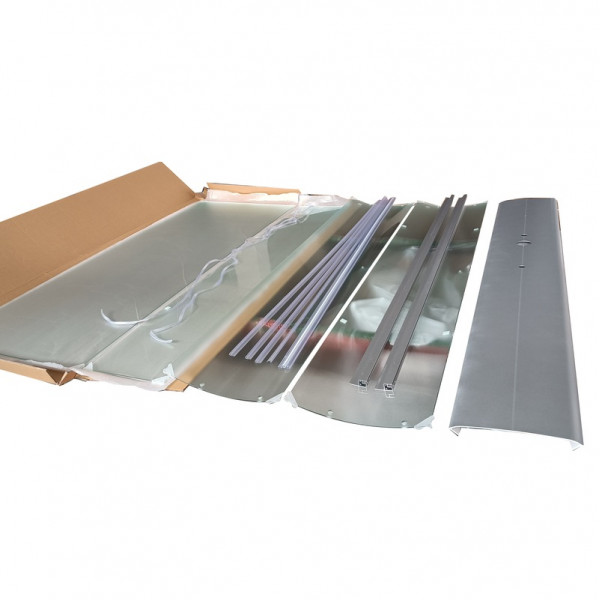 Бокс душевой без гидромассажа Mixxus WAVE SB02-120x80x215-R-FB SATIN с низким поддоном (MI6893)