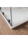 Двері у нішу Walk-In розсувні Koer SR SD07-120x200-L-TR-07 прозоре скло Easy Clean 8мм Графіт (KR5688)