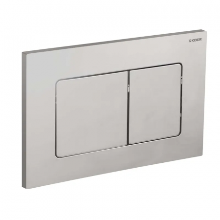 Панель смыва KOER KT-0602-02 из нержавеющей стали SUS304 (KR5179)
